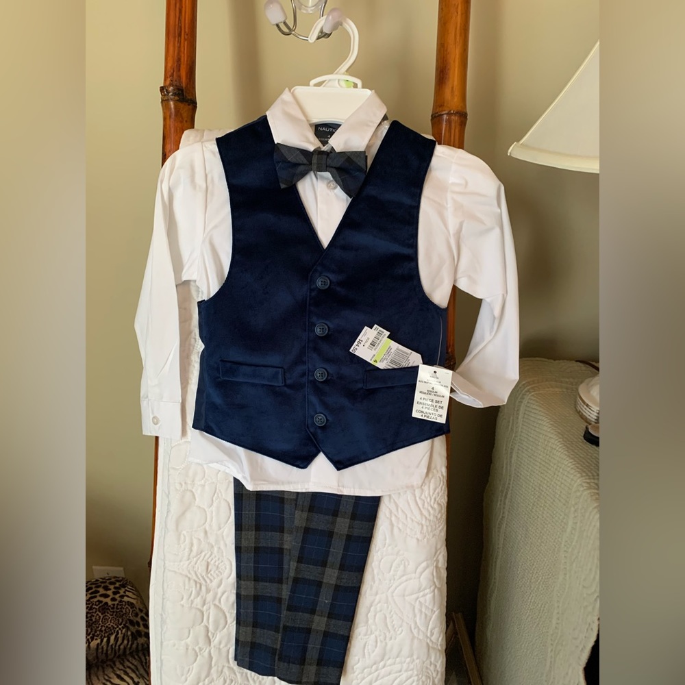 Boys Nautica - Pant Set - 4 Pc Set